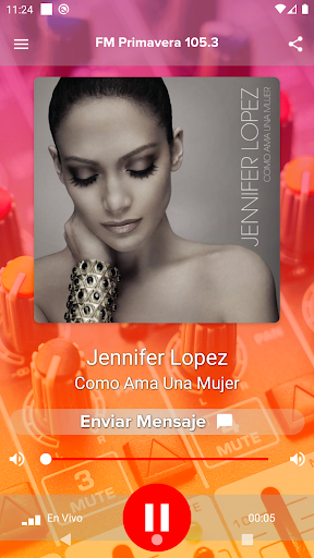 Android application Fm Primavera 105.3 screenshort