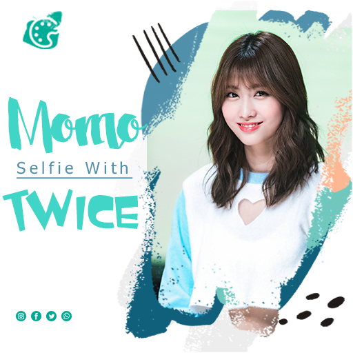 Selfie With Momo TWICE