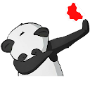 Funny Panda Stickers WAStickerApps icon