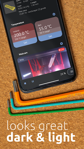 OctoApp: OctoPrint & Klipper Screen 3