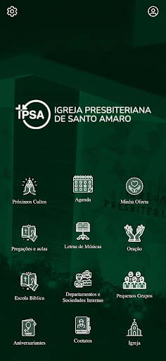 Android application IP Santo Amaro screenshort