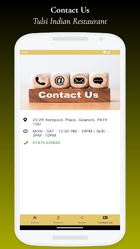 Tulsi Indian Restaurant Screen 3