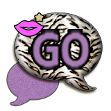 GO SMS THEME/PurpleTiger4U icon
