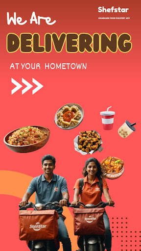 shefstar: Food Delivery 24x7 Screen 3