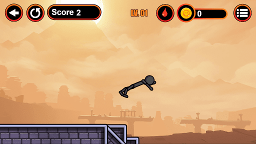 Crazy Stickman Physics Screen 2