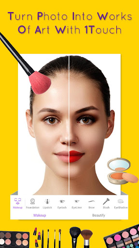 Beauty Face - Makeup Cam Edito Screen 2
