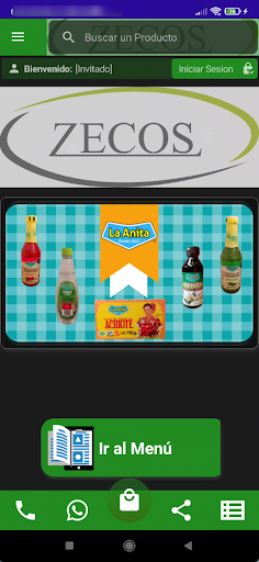 Android application Zecos App screenshort