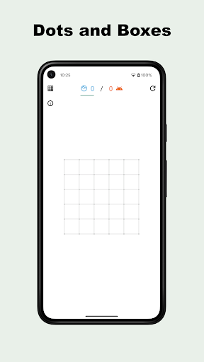 Android application Dots and Boxes screenshort