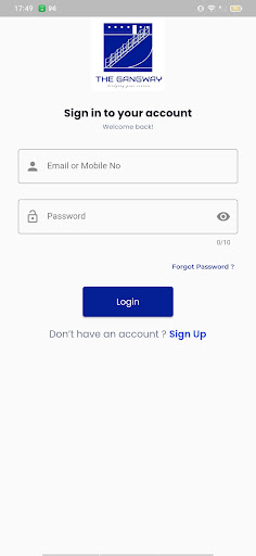 Android application The Gangway: Post-Sea Booking screenshort