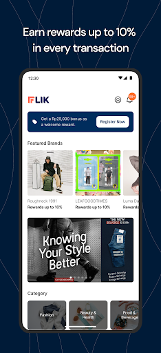 FLIK: Shop and Get Rewards Screen 3