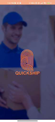 Android application QuickShipMe Driver screenshort