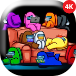 Cover Image of Télécharger Among Us Impostor Wallpaper -  APK