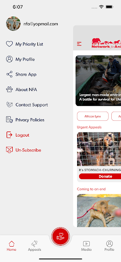 Network for Animals Screen 2