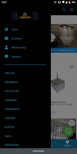 Lumi Life Iluminação Screen 2