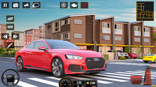 Luxury Car Driving School Game