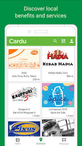 Cardu : Loyalty and membership Screen 2