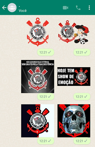 Figurinhas do Corinthians Screen 3