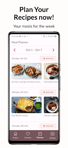 Recipes Wallet and Meal Planner