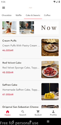 Daskalides Chocolatier Screen 2