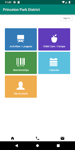 Android application PPD/BCMC Registration App screenshort