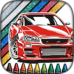 Cover Image of Unduh Supercar Glitter Coloring Book  APK