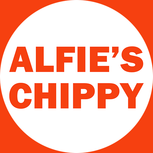 Alfies Chippy logo