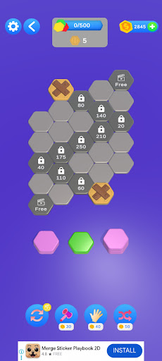 Hexa Stack Hexagon Puzzle Game