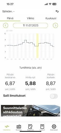 Android application Keravan Energia screenshort
