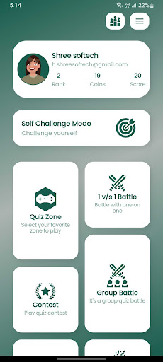 Android application Naija Quiz screenshort