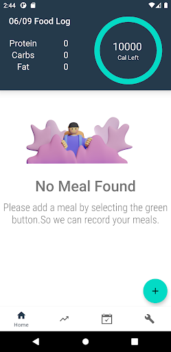 Android application Chill Calories screenshort