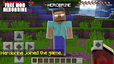 Herobrine Mod for Minecraft PEのおすすめ画像3
