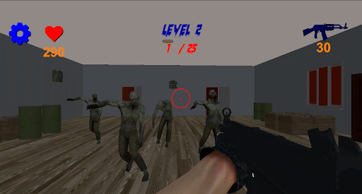 Android application Zombie Survival : Invasion screenshort