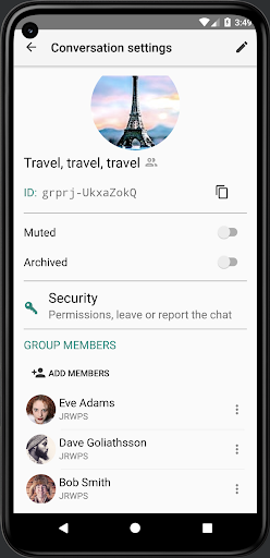 Xcourse Chat Screen 3