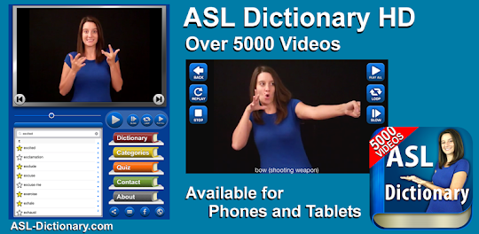 ASL Dictionary - Sign Language