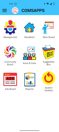 Comsapps Screen 2