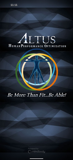 Android application ALTUS FITNESS screenshort