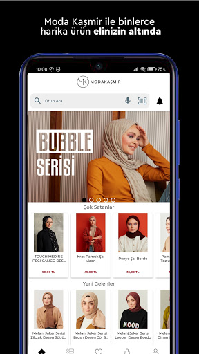 Android application Modakaşmir screenshort