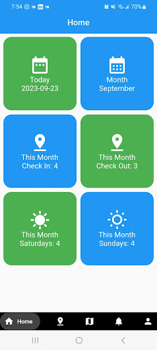 HR Mobile App Screen 3