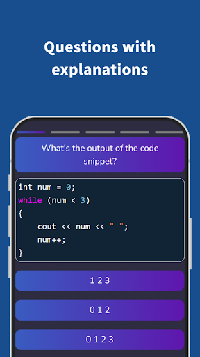 Android application C++ Champ: Learn programming screenshort