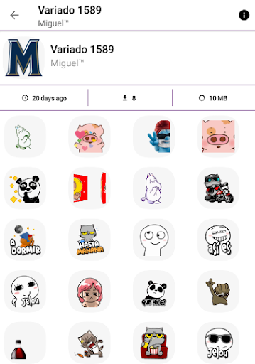 Sticker movimiento animados Screen 3