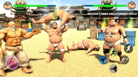 Sumo 2020: Wrestling 3D Fightsのおすすめ画像1