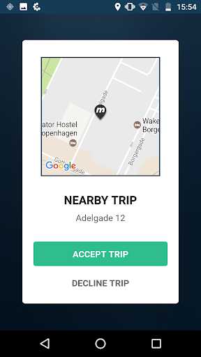 Android application Mover for Drivers screenshort