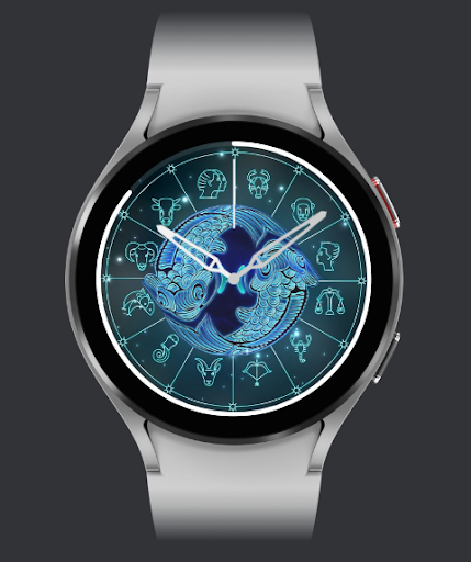 Android application HOROSCOPE WATCH FACE - WATER screenshort