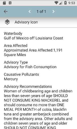 DEQ Fish Advisories Screen 3