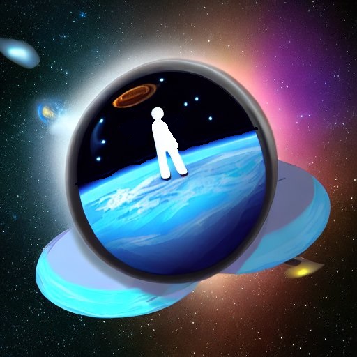 Universal Jumper - Space Game Logo