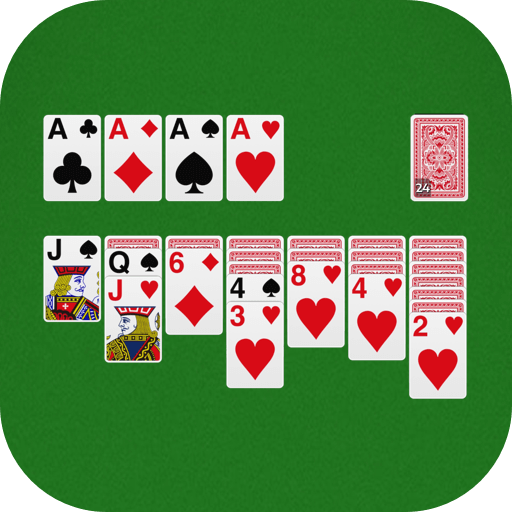 Solitaire, Classic Card Games logo