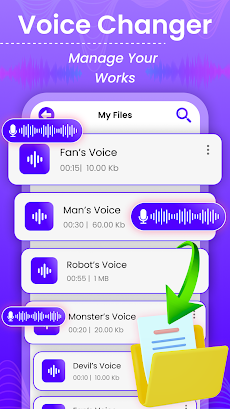 Voice Changer: AI Audio Effectのおすすめ画像4