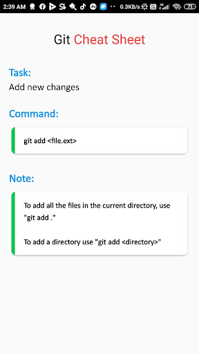 Git Cheat Sheet Screen 2