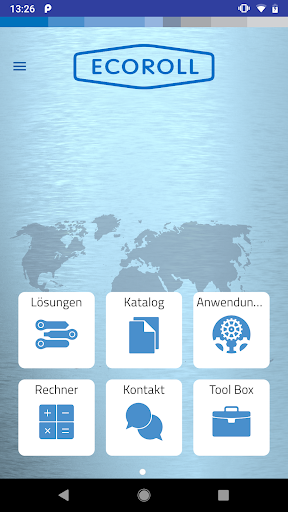 Android application ECOROLL MechKon screenshort