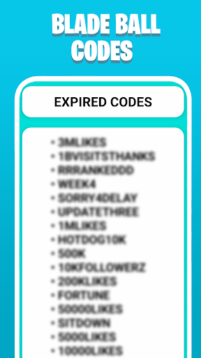 Blade Ball Codes Screen 3